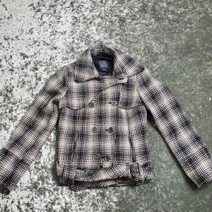 Armani Exchange Tweed Coat